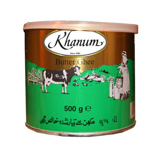 Khanum Butter Ghee 12 x 500 g