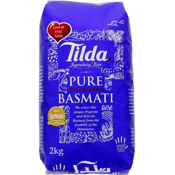 Tilda Basmati Rice 4 x 2kg