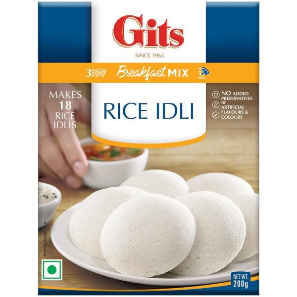 Gits Rice Idli 10 x 200g