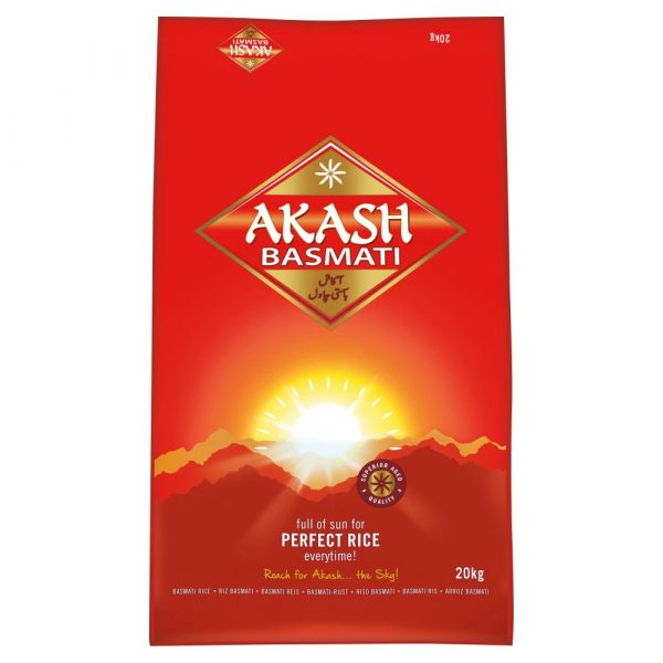 Akash Basmati Rice 1 x 20 kg