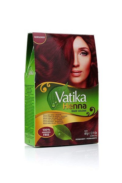 Dabur Vatika Henna Hair colour(nat. brown) 6 x 60 gr
