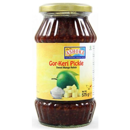 Ashoka Pickle Sweet Mango 6 x 575 gr (Gorkeri)