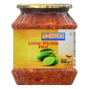 Ashoka Pickle Hot Lime 6 x 500 gr