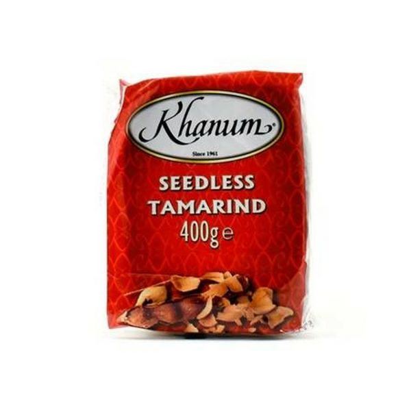 Khanum Tamarind seedless 50 x 400gr