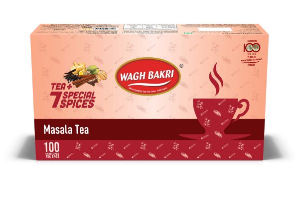 WB Masala Tea Bags 6 x 100 bags(200GR)