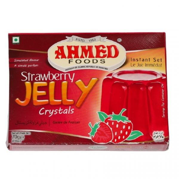 Ahmed jelly Strawberry 12 x 70gr
