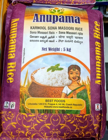 Anupama Sona Masoori Rice 1 x 5kg