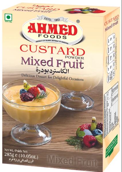 Ahmed Custard Mixed Fruit 12 x 285gr