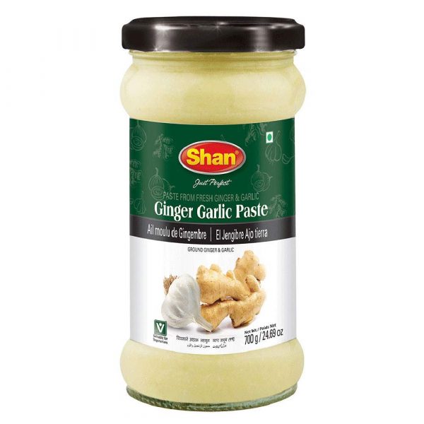 Ashoka Paste Ginger & Garlic in Glass Bottle 6 x 700gr