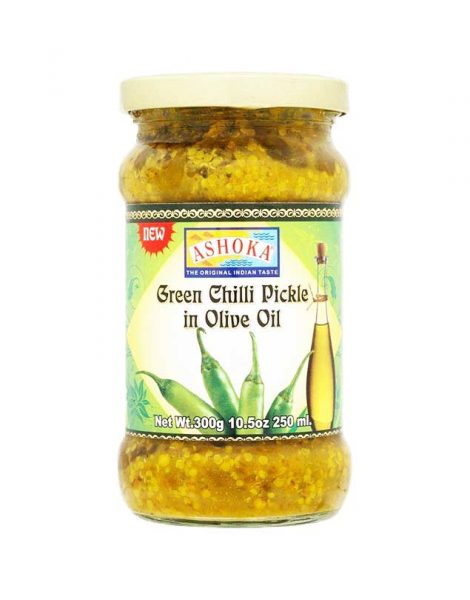 Ashoka Pickle Chilli In Olive Oil  6 x 300 gr