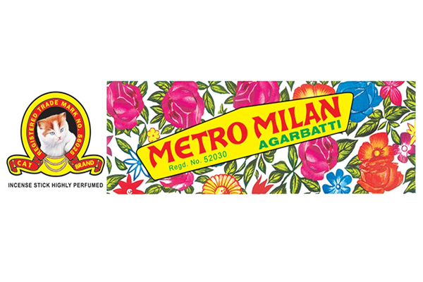Agarbatti Metro Milan Smaal 12 x 30g