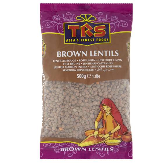 TRS Lentils Whole Brown (Masoor) 6 x 2kg