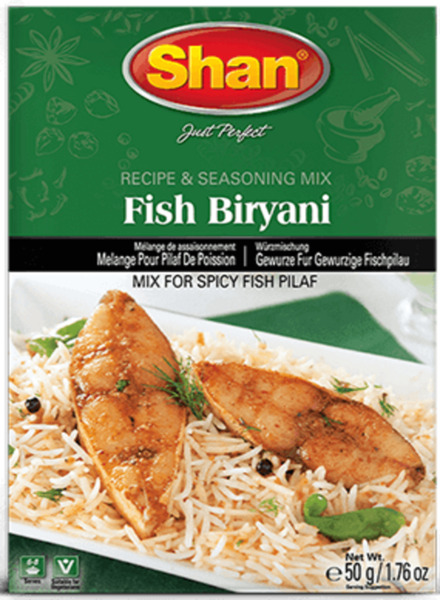 Shan Fish Biryani 12 x 50g