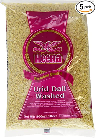 Heera Urid Daal Washed 20 x 500gr