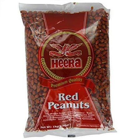 Heera Red Peanuts 6 x 1kg