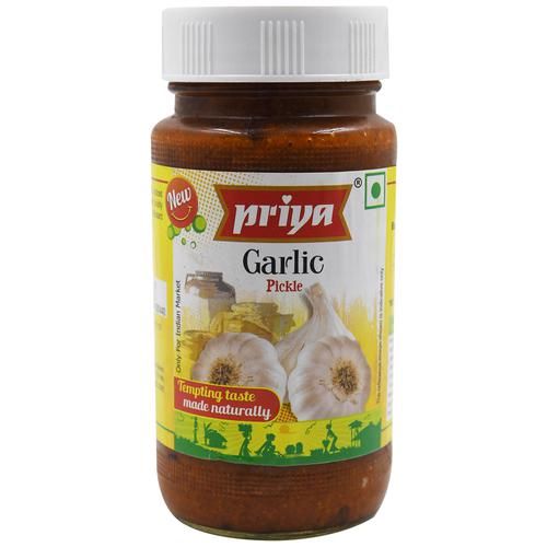 Priya Pickle Garlic 12 x 300gr