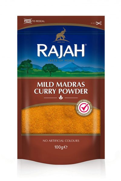 Rajah Madras Curry Powder Mild 10 x 100gr