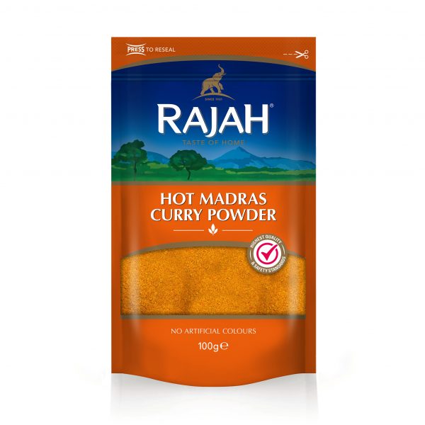 Rajah Madras Curry Powder Hot 10 x 100gr
