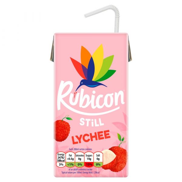 Rubicon Lychee 27 x 288ml