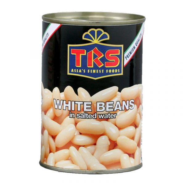TRS Canned Boiled White Beans 12 x 400gr