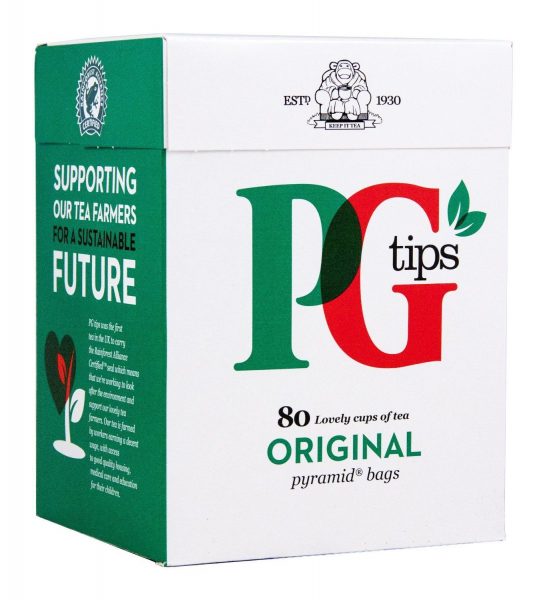 PG Tips Tea Bags 12 x 80 Tea Bags