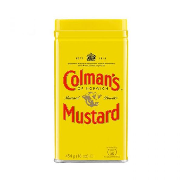 Colmans Mustard Sauce Tin 12 x 113gr