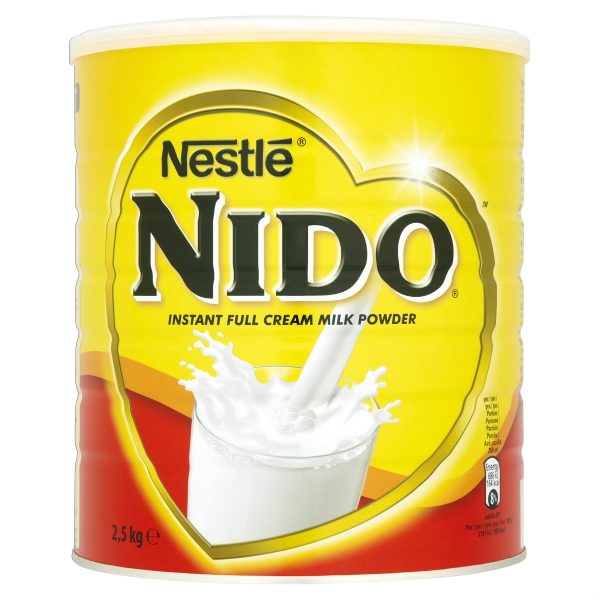 Nido Full Cream Milk Powder 6 x 2,5 KG