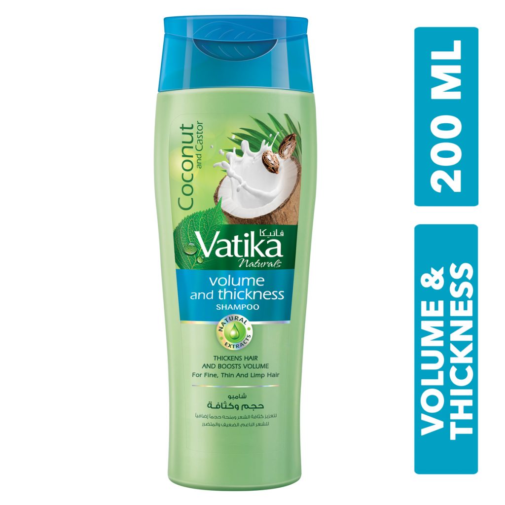 Dabur Vatika Coconut Shampoo 6 x 200ml Ideal Cash and Carry