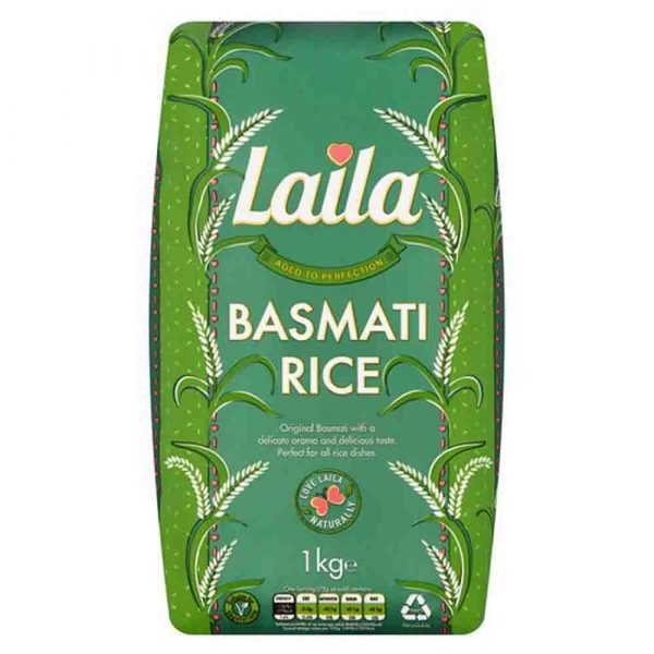 Laila Basmati Rice 10 x 1kg