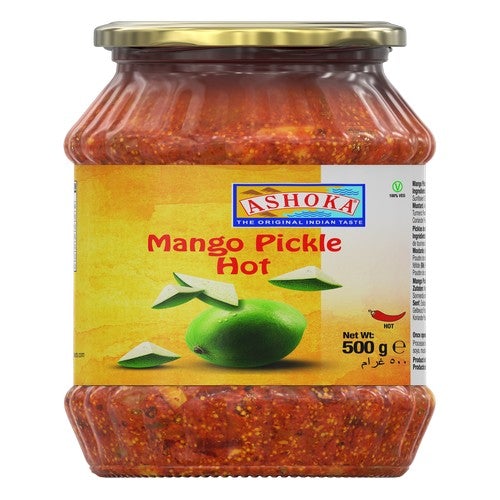 Ashoka Pickle Hot Mango 6 x 500gr