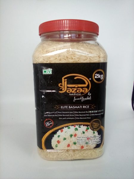 Jazza 1121 Elite Steam Rice 2kg  x 9 Jars
