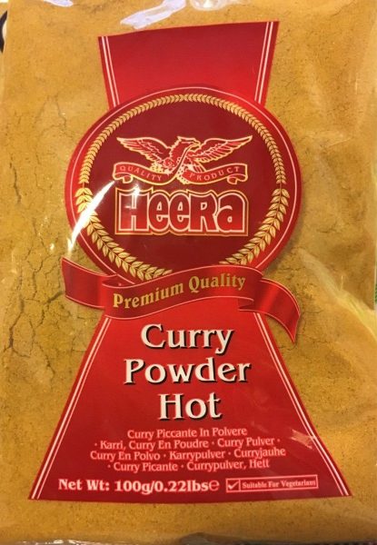 Heera Madras Curry Powder Hot 20 x 100gr