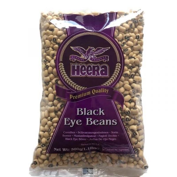 Heera Black Eye Beans 20 x 500gr