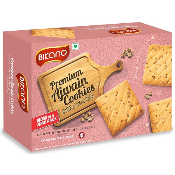 Bikano Cookies Ajwain 24 x 400gr