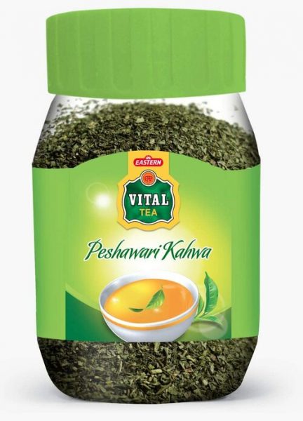 Vital Green Tea Peshwari Kehwa jar 10 x 100gr