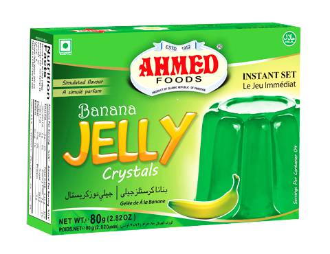 Ahmed Jelly Banana 12 x 70gr