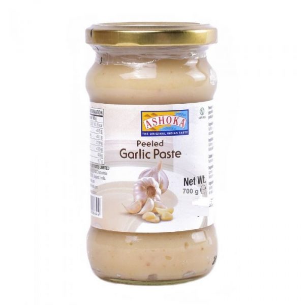 Ashoka Paste Garlic in Glass Bottle 6 x 700gr