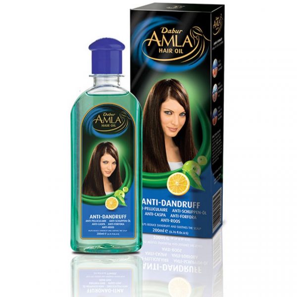 Dabur Amla Anti dandruff Hair Oil 6x 200ml