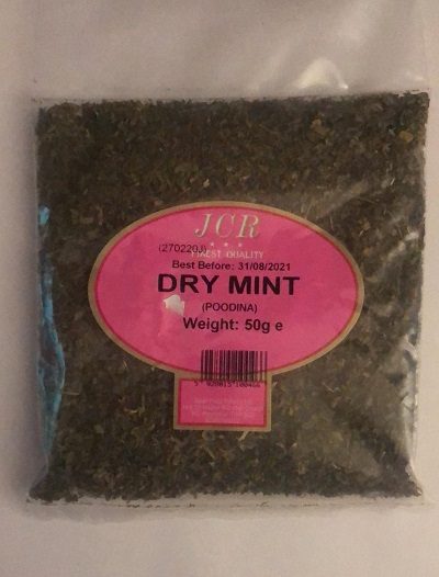 JCR Dry Mint 10 x 50gr