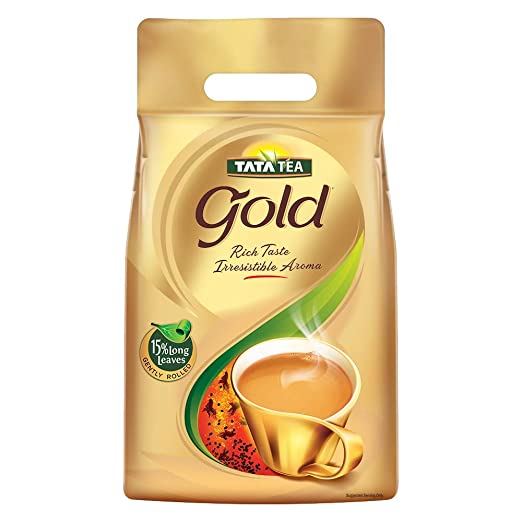Tata Loose Tea  Packing Pouch Gold  16 x 450gr