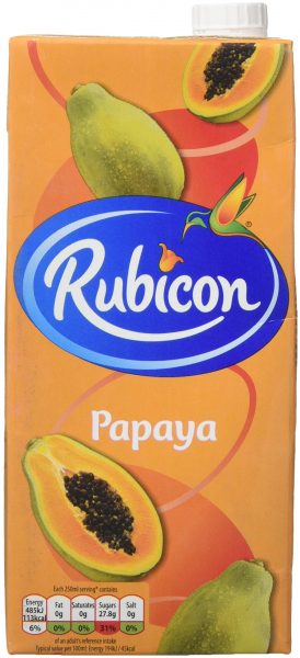 Rubicon Papaya juice drink 12 x1ltr