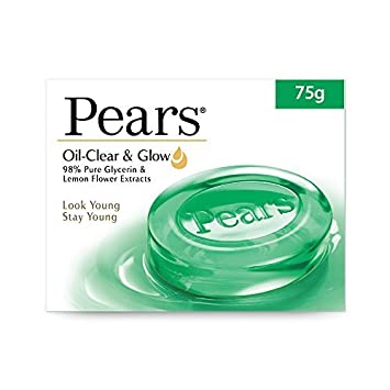 Soap Pears Green Oil12 x 75 gr