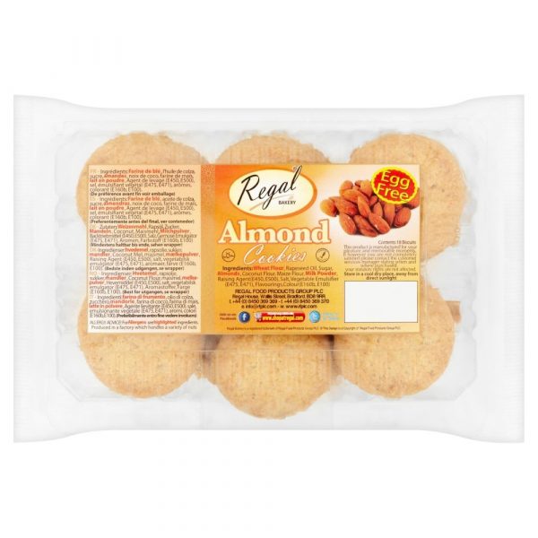 Regal Almond Biscuits 8 x 18pcs