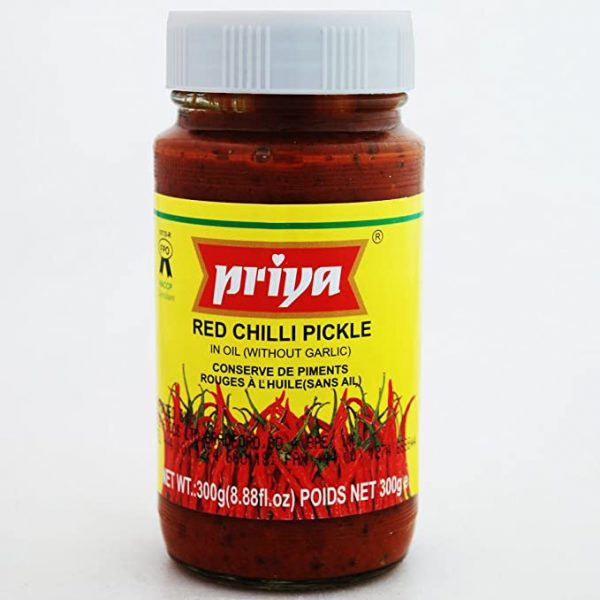Priya Pickle Red Chilli 12 x 300gr