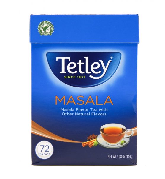 Tetley Masala Tea Bags 72,s 12 x 144gr