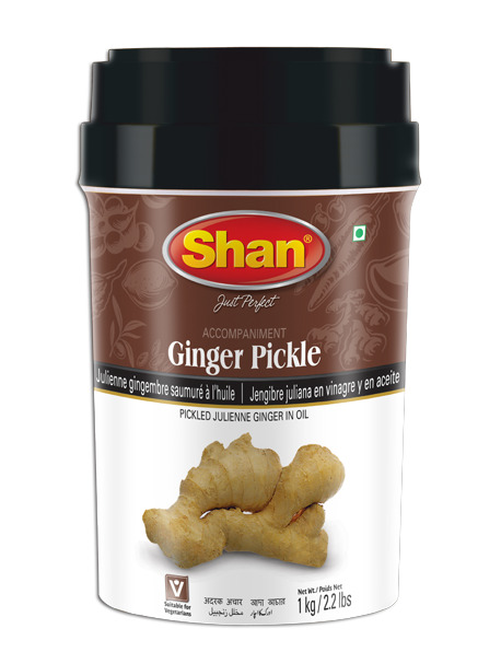 Shan Pickle Ginger 6 x 1kg