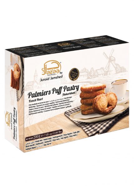 Jazza  Puff Pastry Palmiers 24 x 200gr