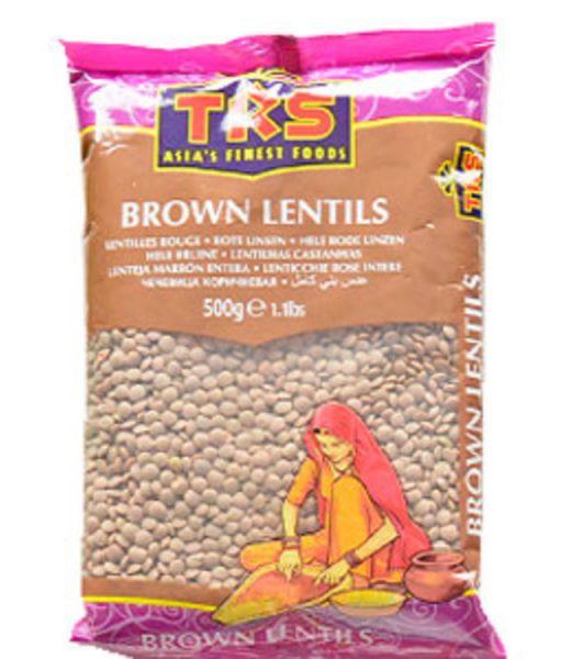 TRS Lentils Brown Masoor Whole 10 x 1kg